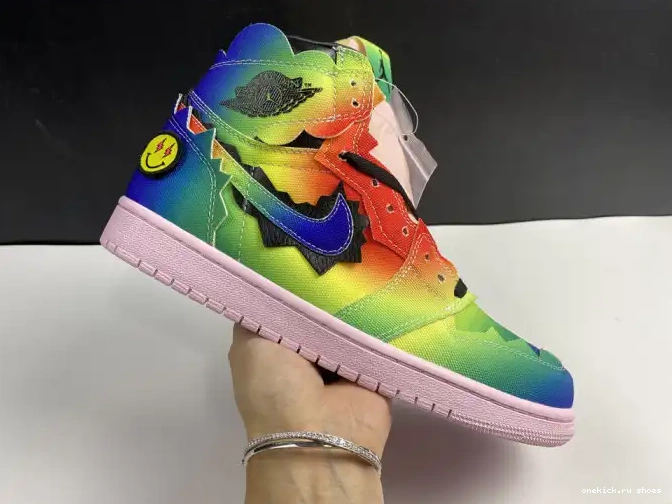 Rep OG AIR 1 BALVIN X DC3481-900 HIGH JORDAN J 0509